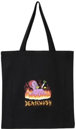 Deathwish Blasfemy Tote Bag