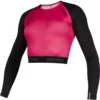 Mystic Diva Long Sleeve Croptop Dames Rash Guard -Surfen Korting Winkel mystic diva long sleeve croptop womens rash guard v4
