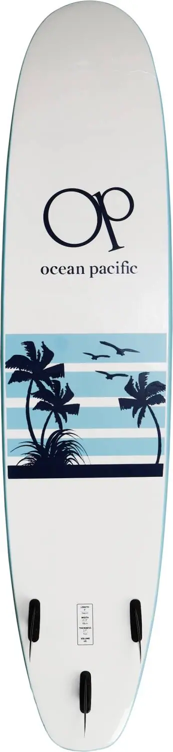 Ocean Pacific 8'0 Soft Top Surfboard 3 Ocean Pacific 8'0 Soft Top Surfboard