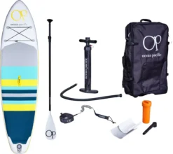 Ocean Pacific Malibu All Round 10'6 Inflatable Paddle Board -Surfen Korting Winkel ocean pacific malibu all round 10 6 inflatable paddle board r6