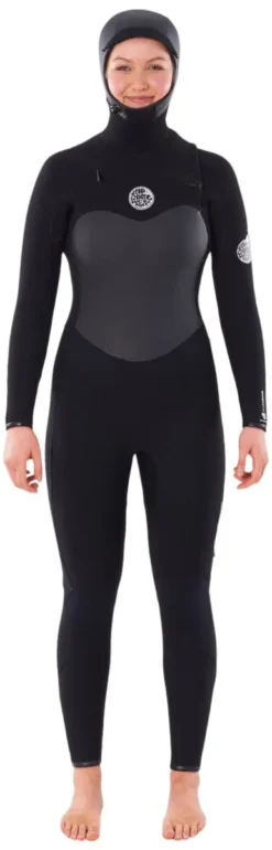 Rip Curl Flashbomb 6mm Hooded Chestzip Dames Wetsuit