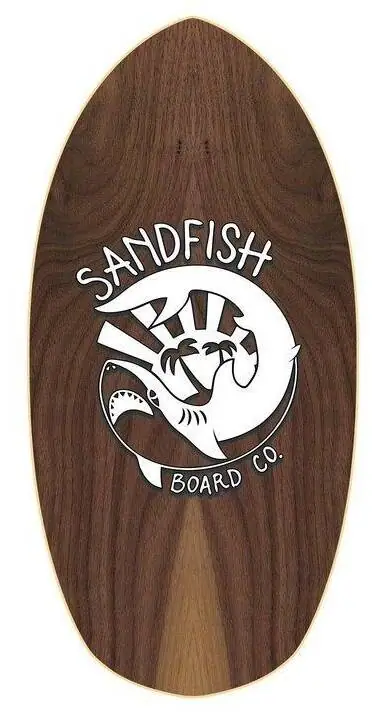 Walnut Woody Grom Cruiser Skimboard 3 Walnut Woody Grom Cruiser Skimboard